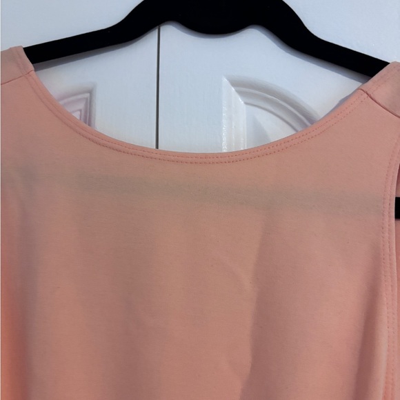 American Apparel Strapless Peach Dress - Picture 7 of 9